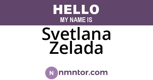 Svetlana Zelada
