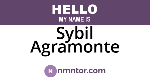 Sybil Agramonte