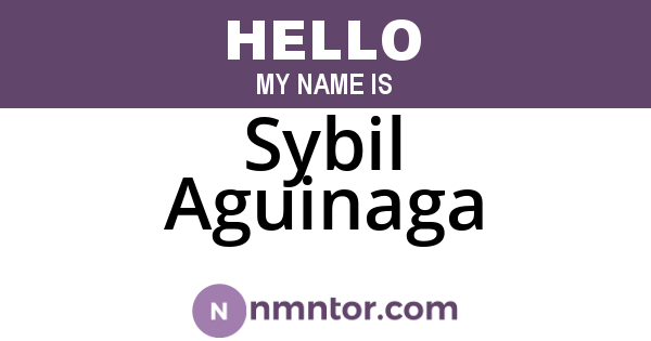 Sybil Aguinaga