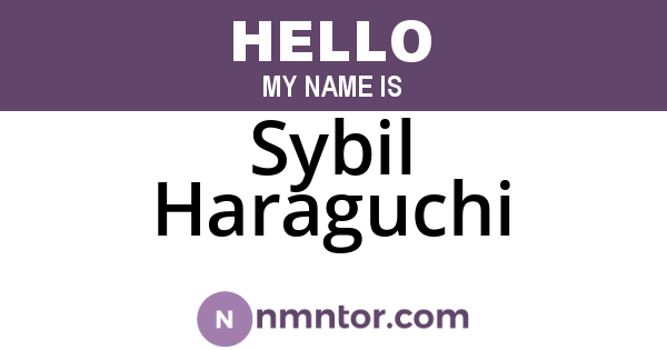 Sybil Haraguchi