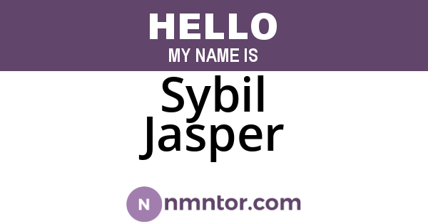 Sybil Jasper