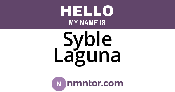 Syble Laguna