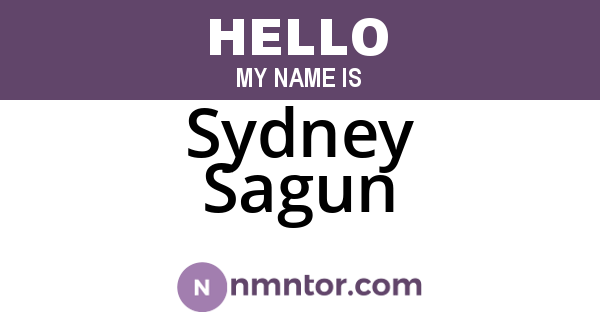Sydney Sagun
