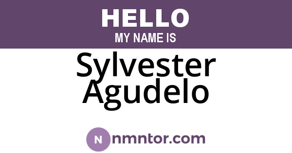 Sylvester Agudelo