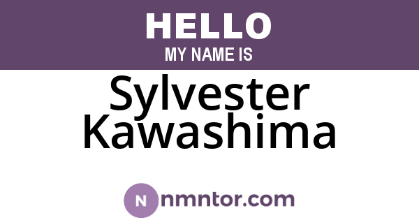 Sylvester Kawashima