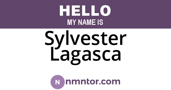 Sylvester Lagasca