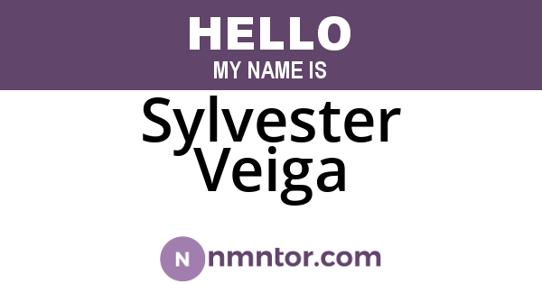 Sylvester Veiga