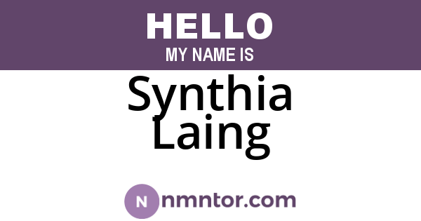 Synthia Laing
