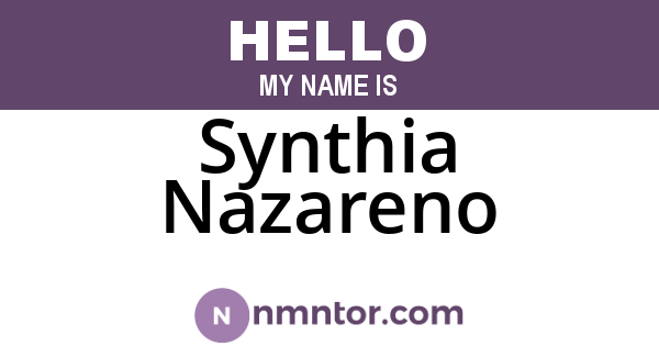 Synthia Nazareno