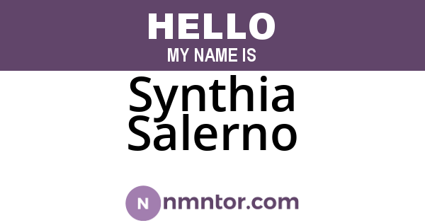 Synthia Salerno