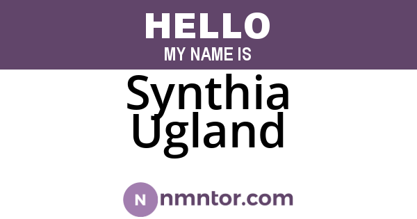 Synthia Ugland