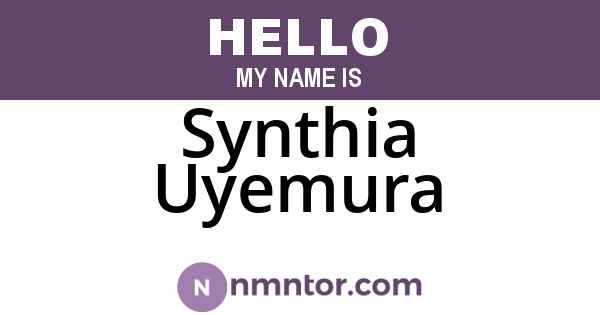 Synthia Uyemura