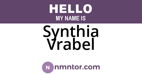 Synthia Vrabel
