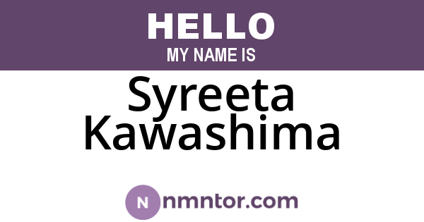 Syreeta Kawashima