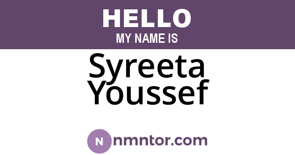 Syreeta Youssef