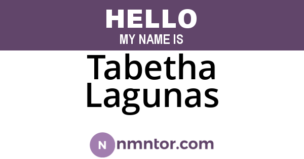 Tabetha Lagunas