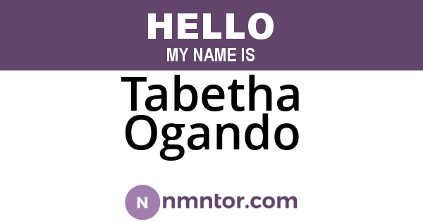 Tabetha Ogando
