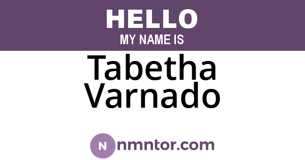 Tabetha Varnado
