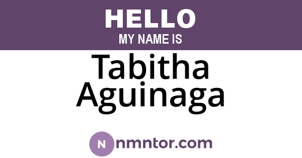 Tabitha Aguinaga