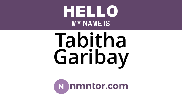 Tabitha Garibay