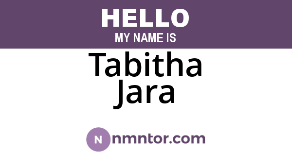 Tabitha Jara