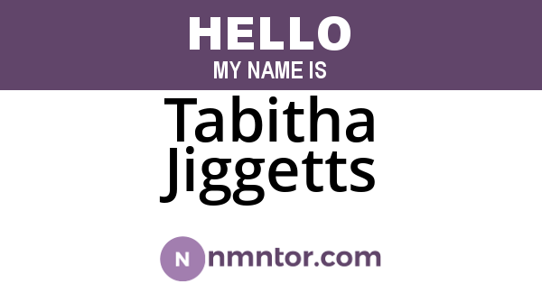 Tabitha Jiggetts