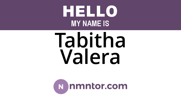 Tabitha Valera
