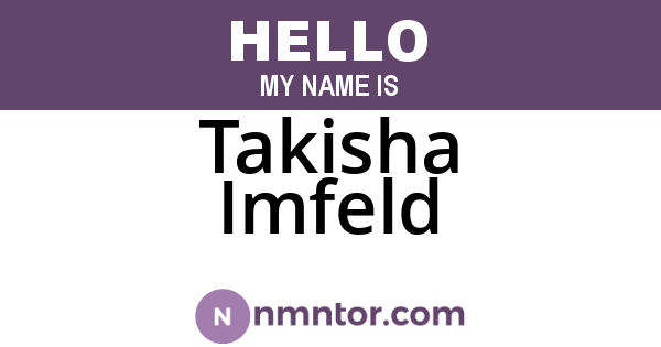 Takisha Imfeld