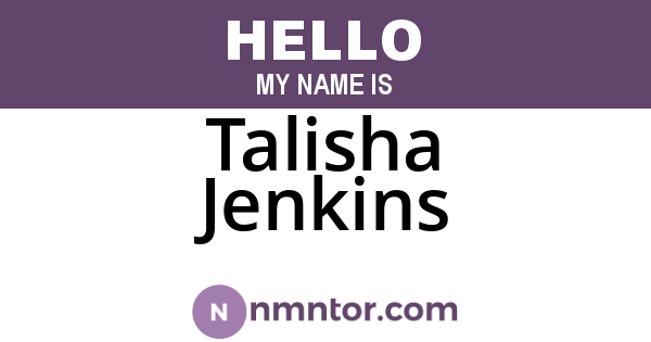 Talisha Jenkins