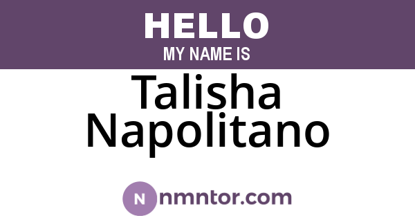 Talisha Napolitano