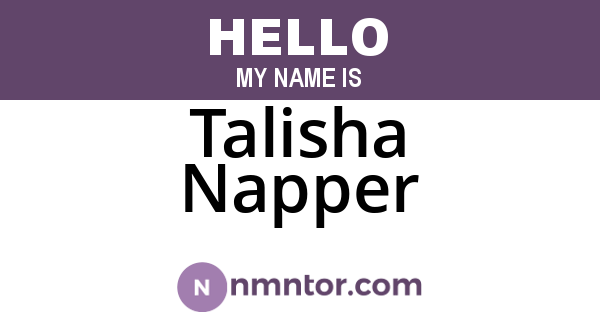 Talisha Napper