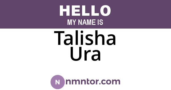 Talisha Ura
