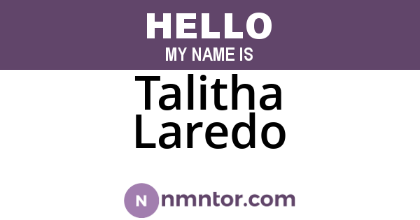 Talitha Laredo