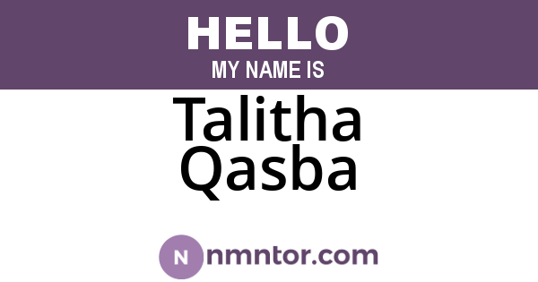 Talitha Qasba