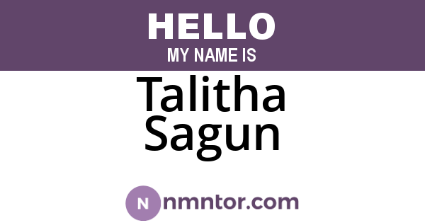 Talitha Sagun