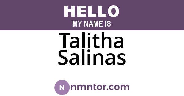 Talitha Salinas