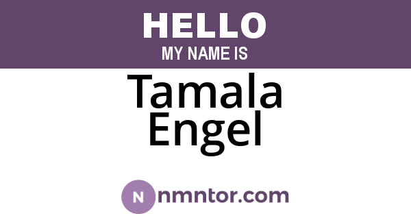 Tamala Engel