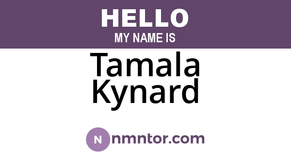 Tamala Kynard