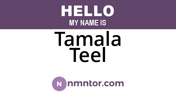 Tamala Teel