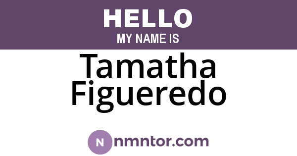 Tamatha Figueredo