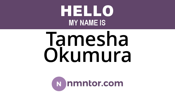 Tamesha Okumura