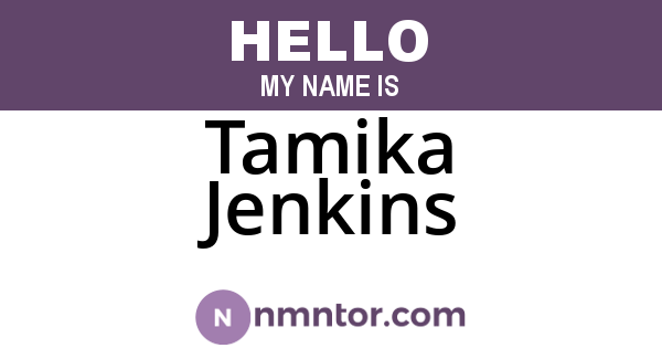 Tamika Jenkins