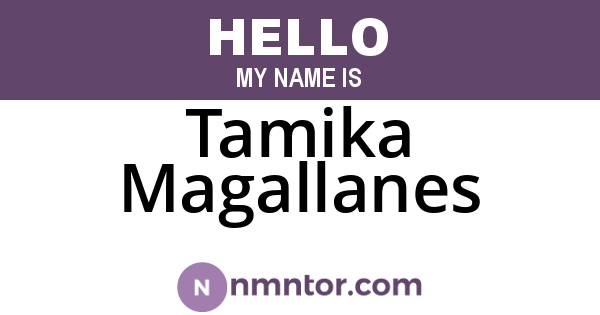Tamika Magallanes