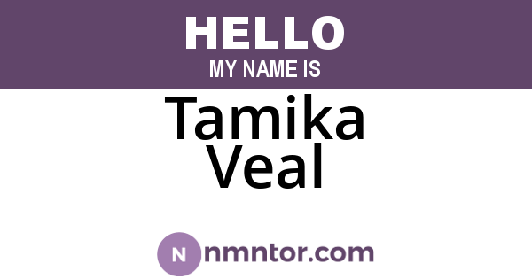 Tamika Veal
