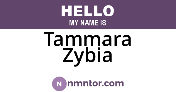 Tammara Zybia