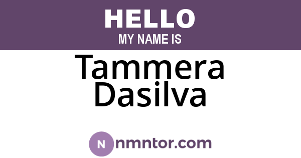 Tammera Dasilva