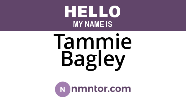 Tammie Bagley