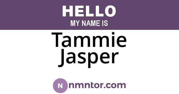 Tammie Jasper