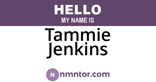 Tammie Jenkins