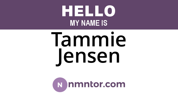 Tammie Jensen
